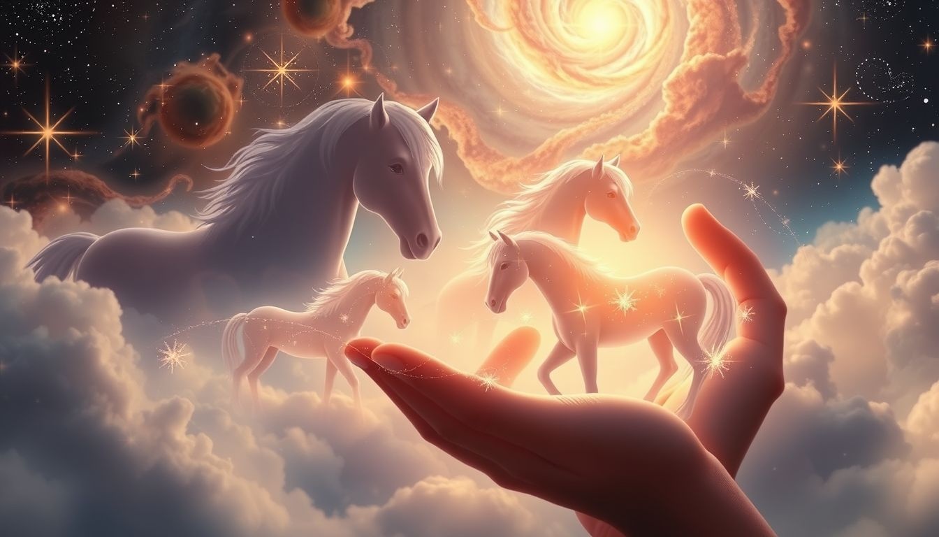 Dromen over paarden verzorgen weerspiegelt zorg en verantwoordelijkheid in het leven.