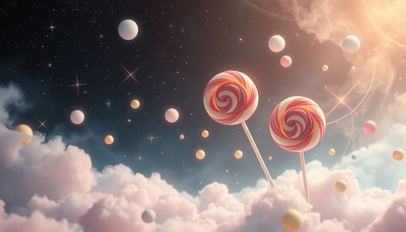 Dromen over lolly's symboliseren vaak jeugdige onschuld en vreugde.