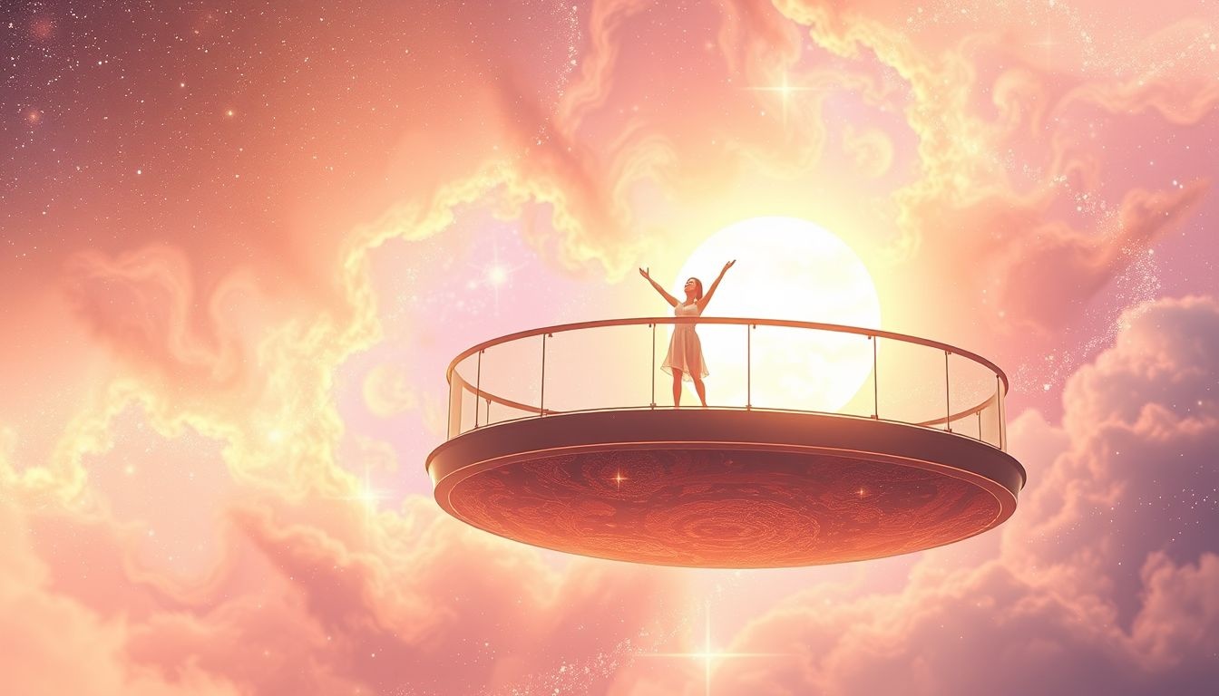 Dromen op balkon: symbool voor vreugde en zelfvertrouwen in zon.