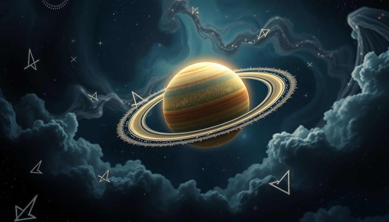 Dromen over Saturnus symboliseren vaak discipline, beperkingen en volwassenheid.