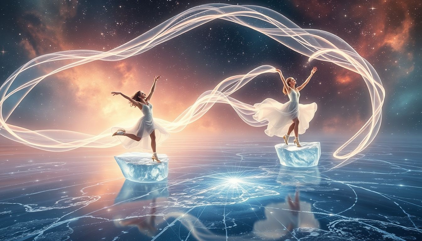 Dromen over schaatsen en dansen symboliseren soepelheid en levensvreugde.