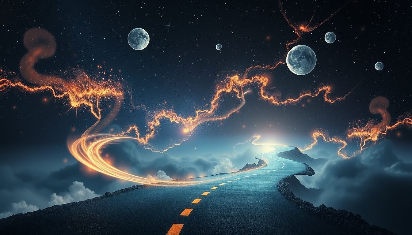 Dromen over verdwalen symboliseren onzekerheid en richtingloosheid in het leven.