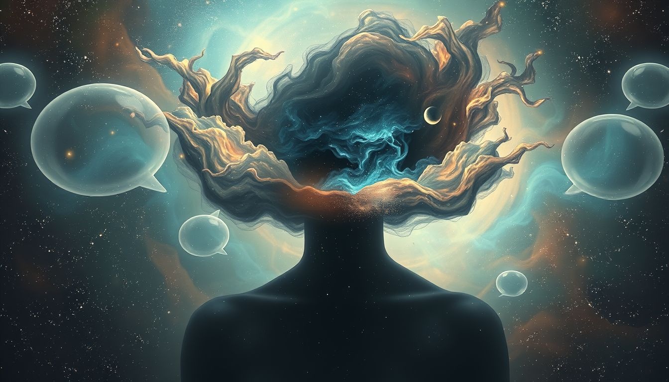 Dromen over spraakverlies symboliseert vaak onderdrukte gevoelens en angst.