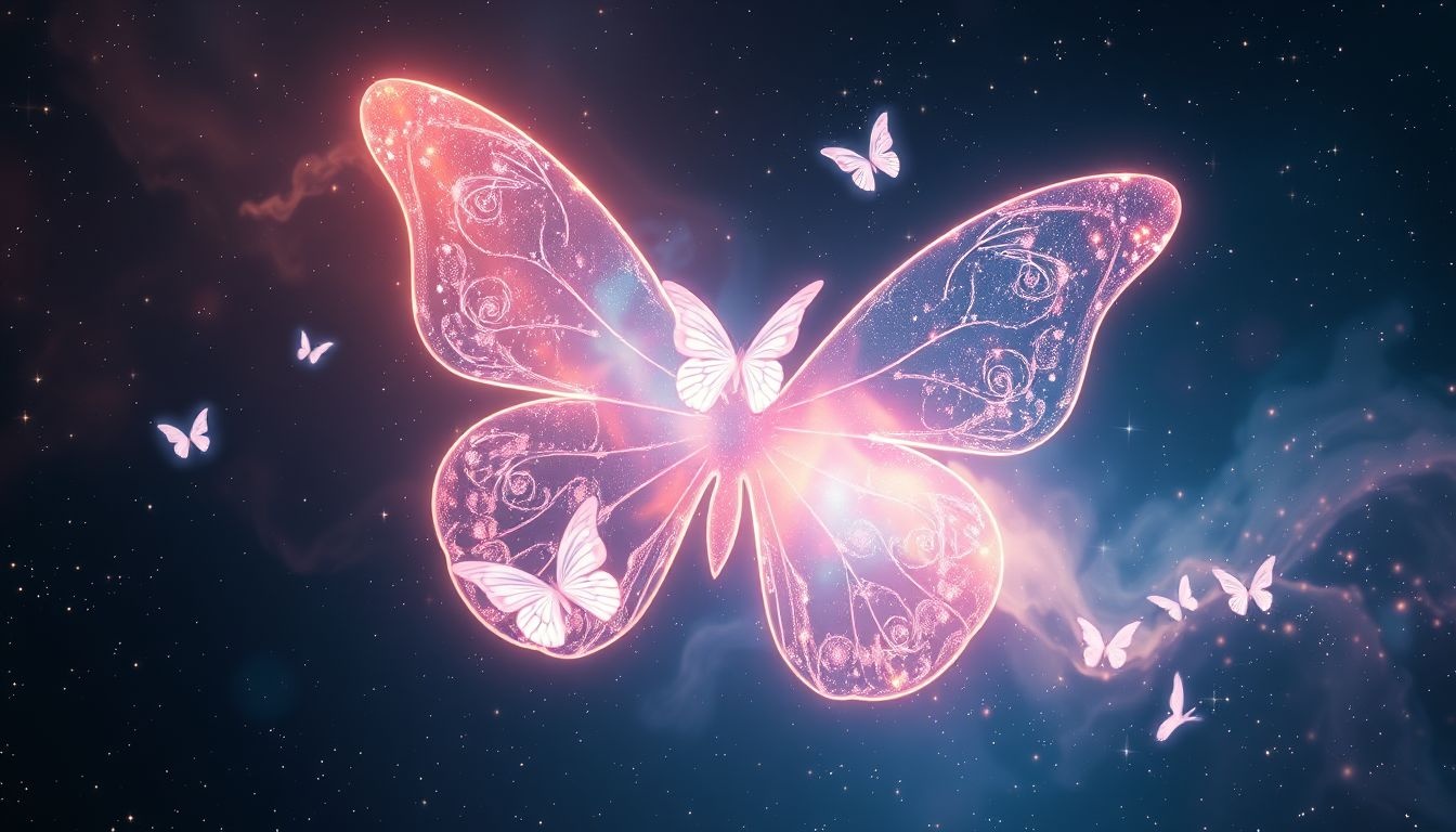Dromen over vlinders symboliseren vaak opwinding en beginnende liefde.
