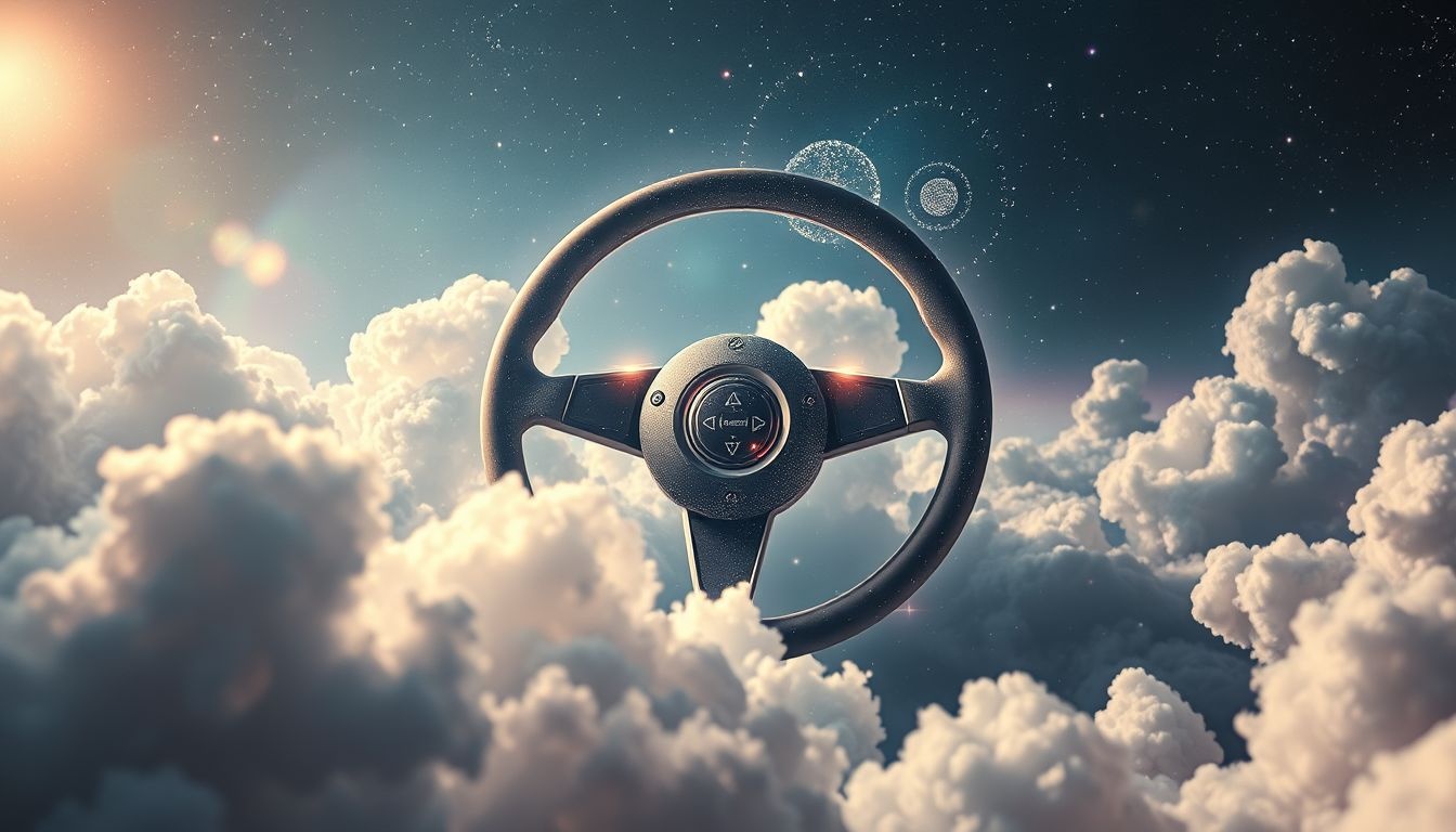 Onbekende stuurknoppen symboliseren controleverlies in je leven.