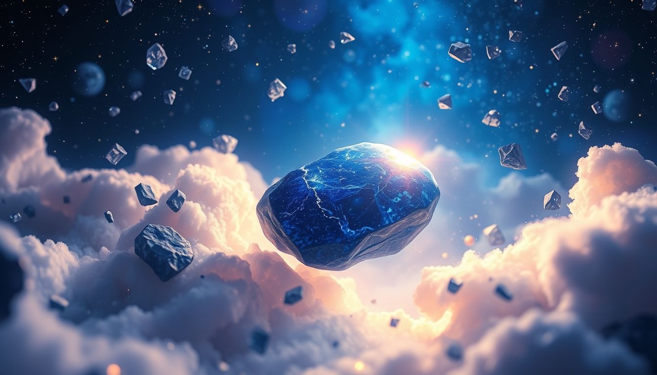 Het vinden van lapis lazuli symboliseert innerlijke wijsheid en waarheid.