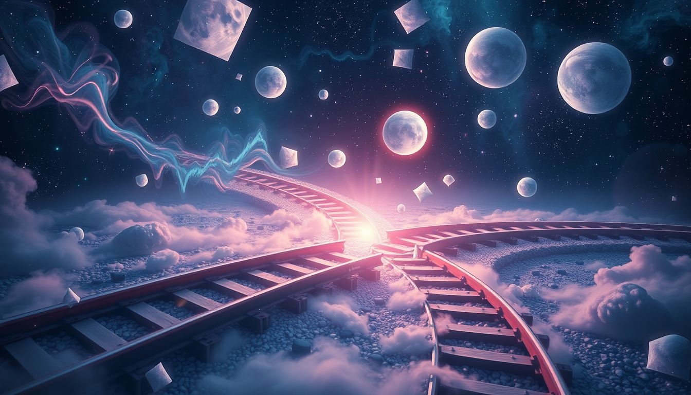 Een ontspoorde trein in dromen symboliseert onverwachte levensveranderingen.