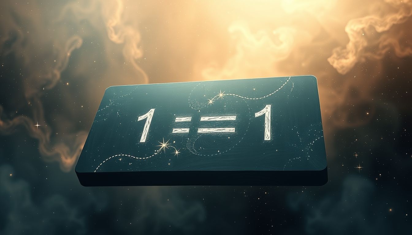 Eenmaal een op schoolbord symboliseert nieuwe kansen en begin.