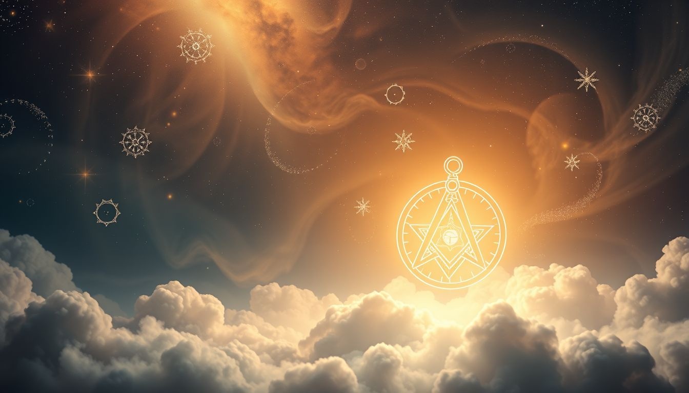 Dromen over vrijmetselaarscompassen symboliseren leidraad en innerlijke balans.