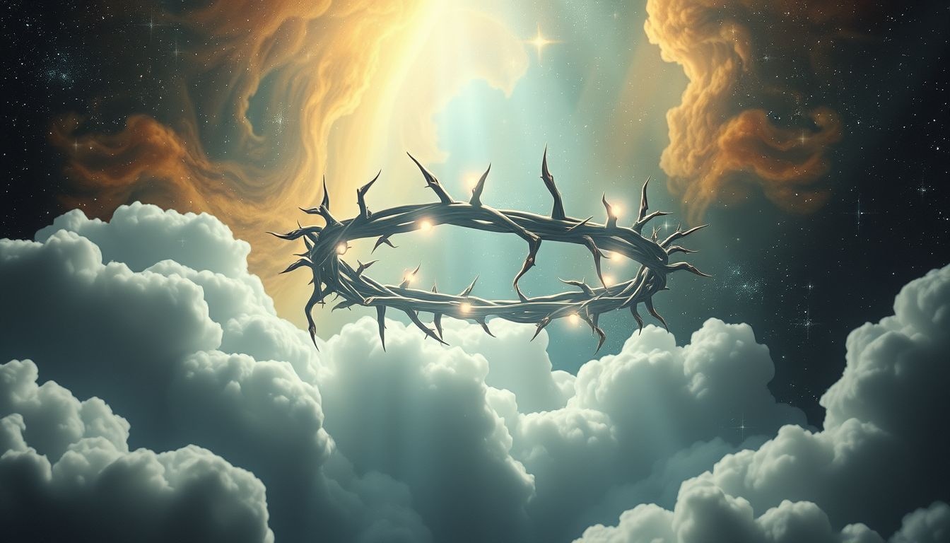 Een doornenkroon symboliseert lijden en spirituele overwinning in dromen.