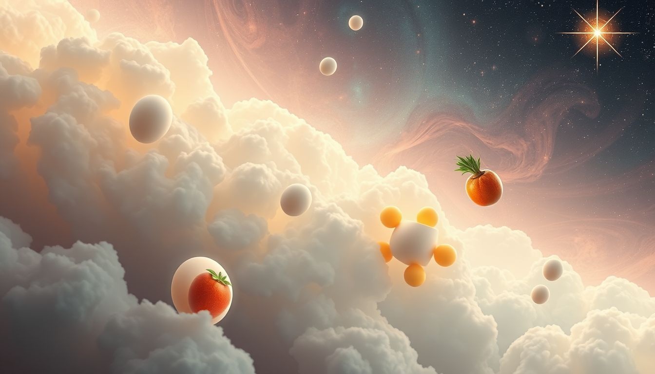 Dromen over een omelet met groenten symboliseren creatieve groei en gezondheid.