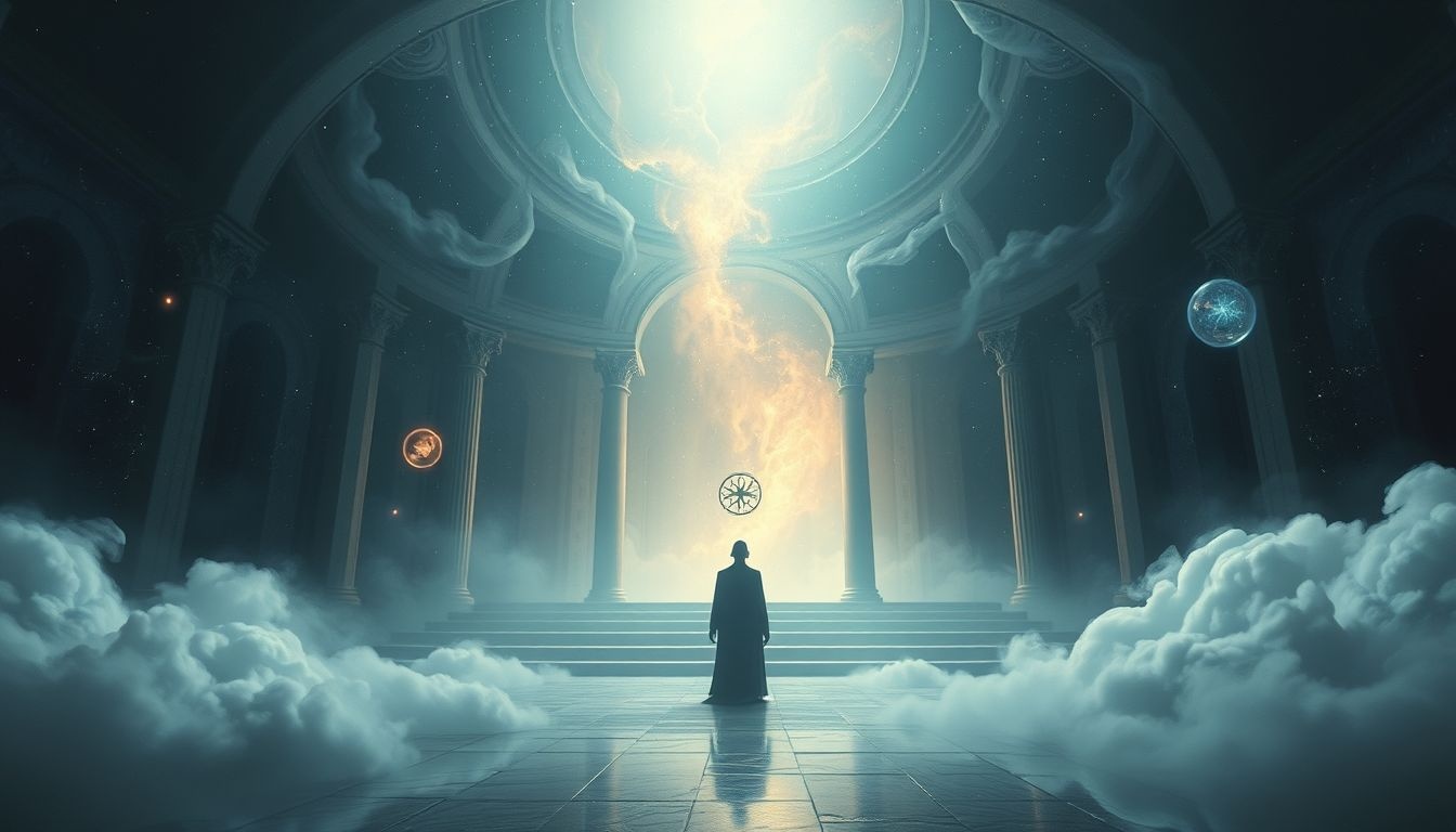 Een onbekend persoon in Gods huis symboliseert verborgen spirituele boodschappen.