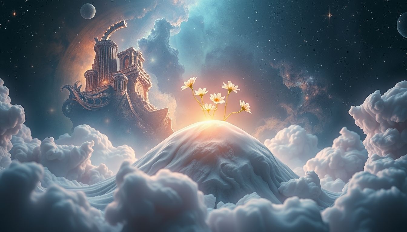 Het planten van bloemen op Golgotha symboliseert hoop en vergeving.