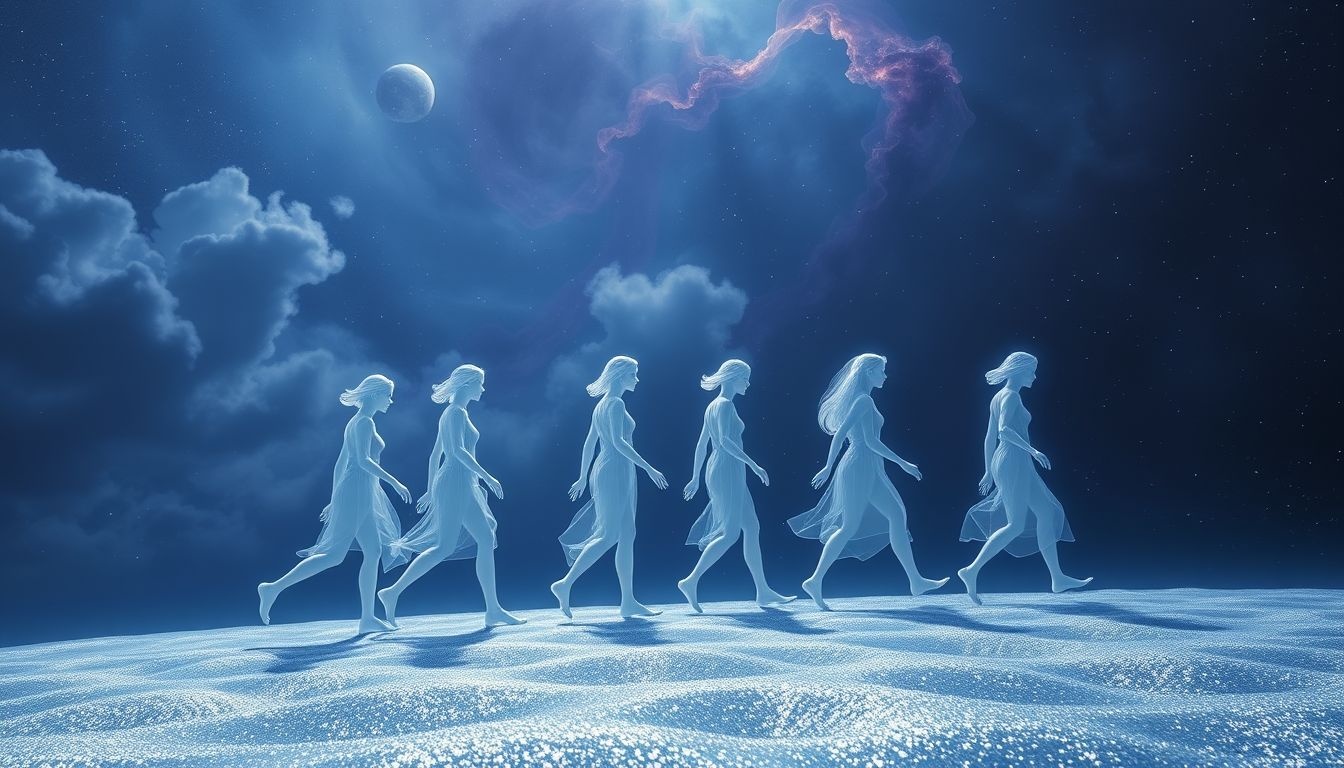 Stappen met een groep symboliseert samen groeien en gedeelde doelen.