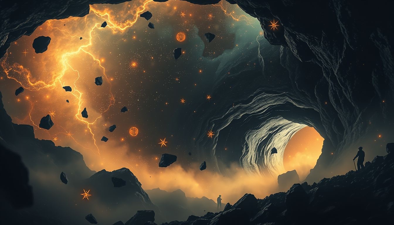 Dromen over kolenmijn symboliseren diepere verborgen emoties en uitdagingen.