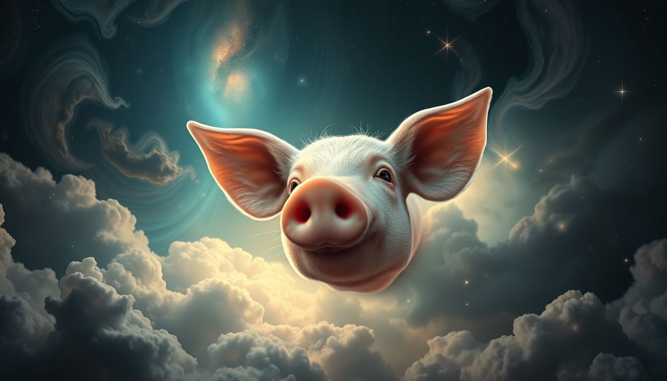 Dromen over een varkenssnuit symboliseert vaak nieuwsgierigheid en intuïtie.