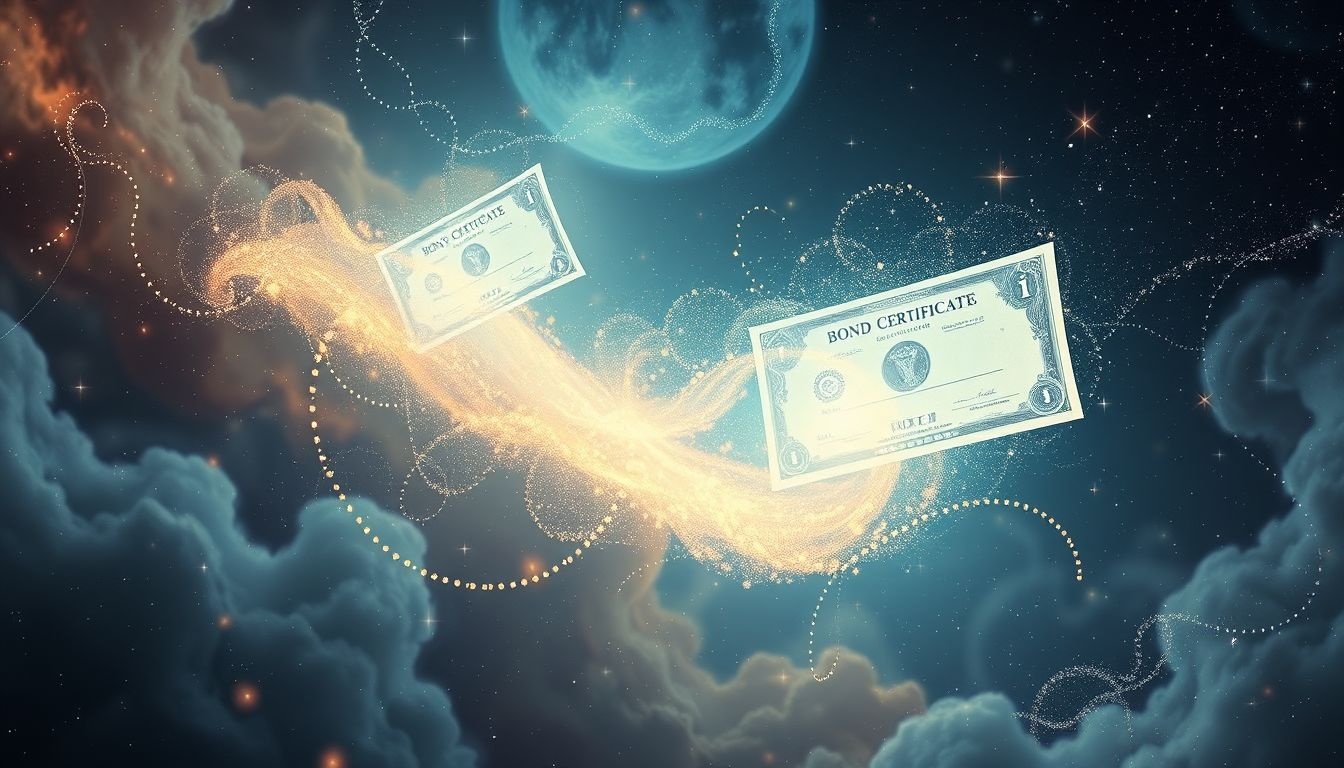 Dromen over het verkopen van obligaties symboliseert loslaten van financiële zorgen.