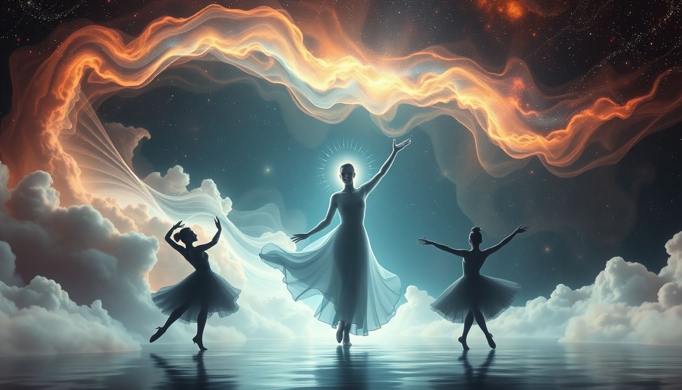 Een dansmeester in dromen symboliseert begeleiding bij persoonlijke groei.