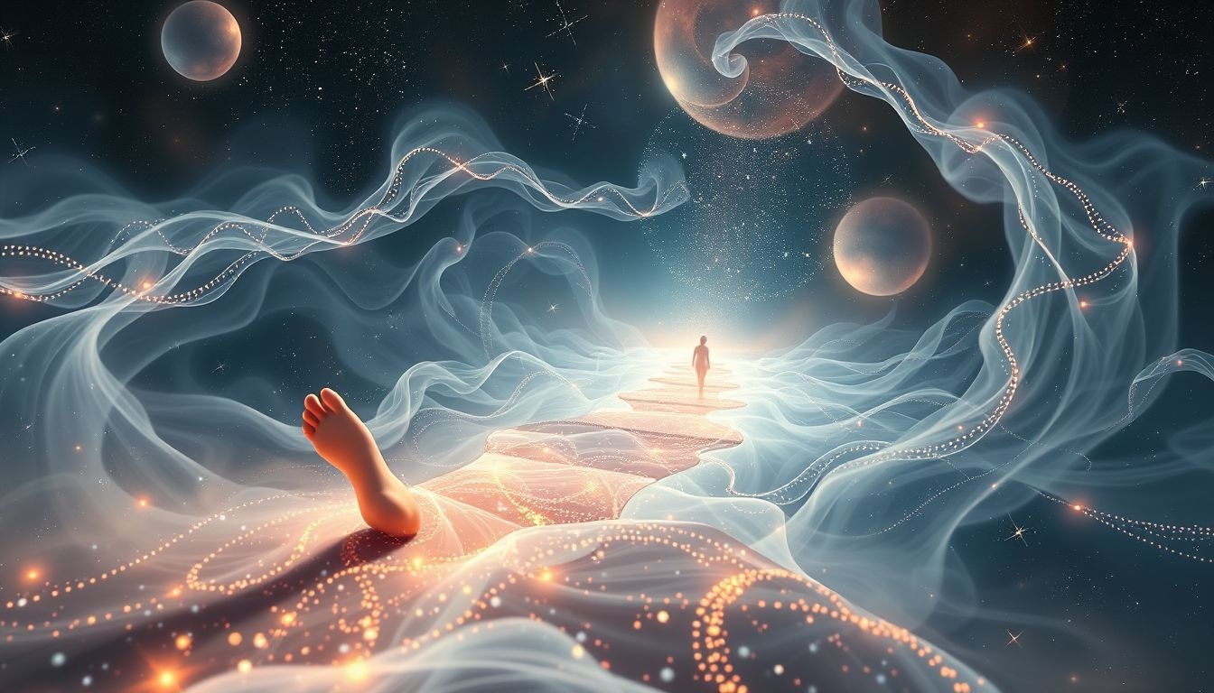 Moeizaam stappen symboliseert obstakels en onzekerheid in je leven.