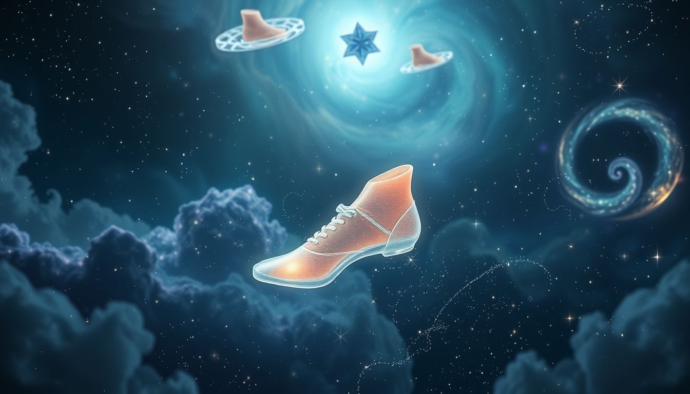 Dromen over te kleine schoenen symboliseren vaak persoonlijke beperkingen en onzekerheid.