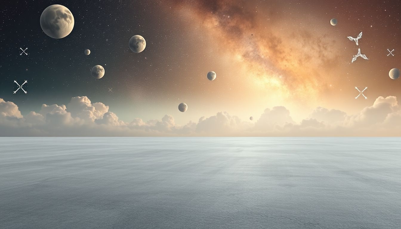 Droom 21 symboliseert balans en neutraliteit op een grijze vloer.