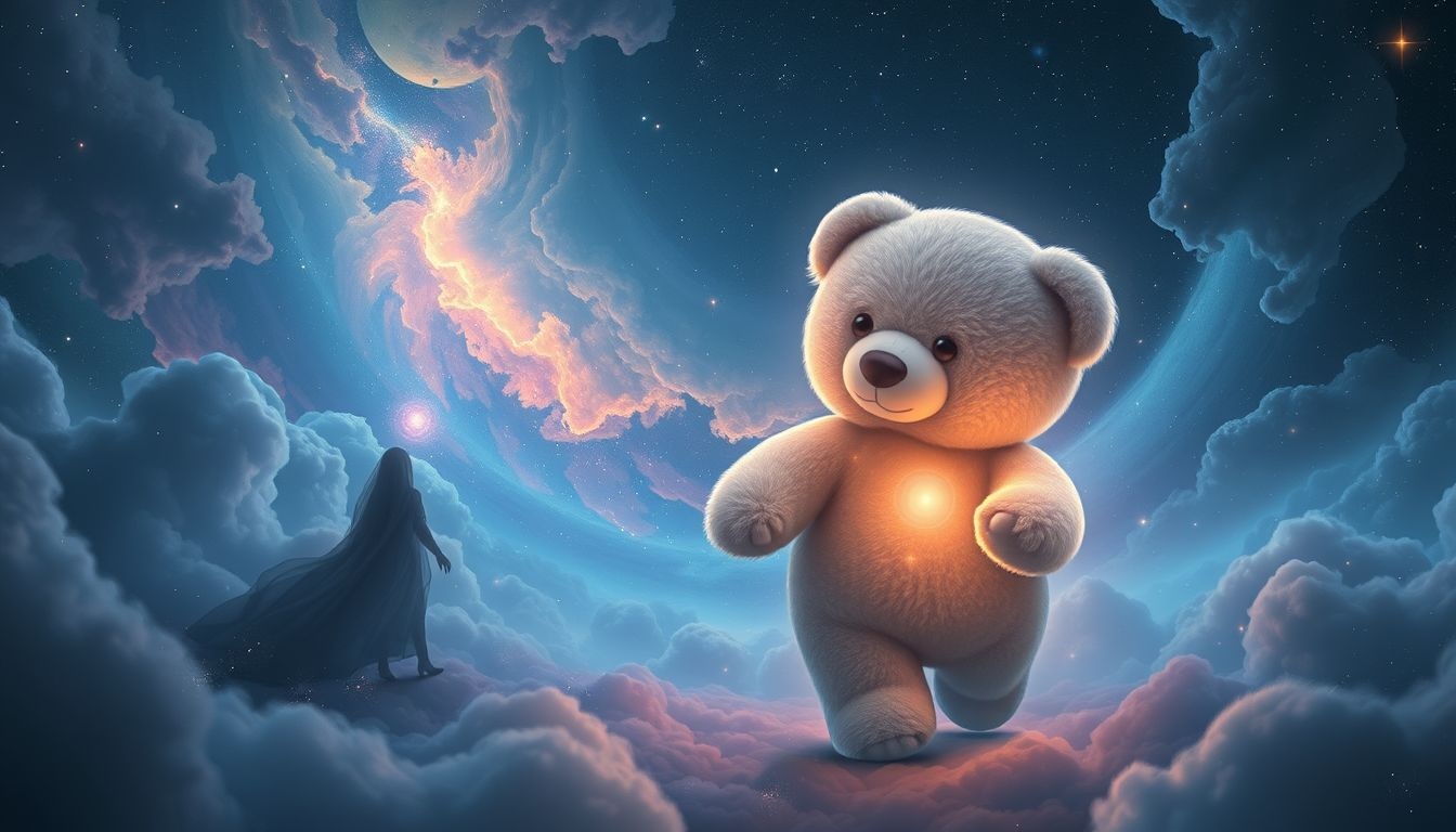 Een knuffelbeer die je achtervolgt symboliseert onopgeloste angsten.