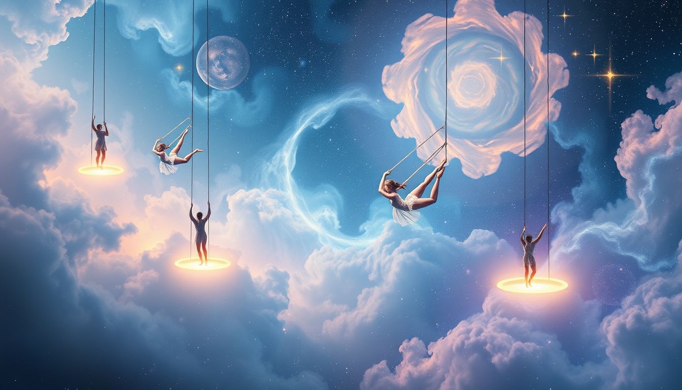 Droom 21 symboliseert vertrouwen en samenwerking met onbekenden tijdens trapeze.
