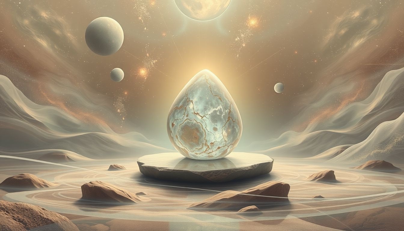 Jaspis symboliseert in dromen innerlijke stabiliteit en emotionele balans.