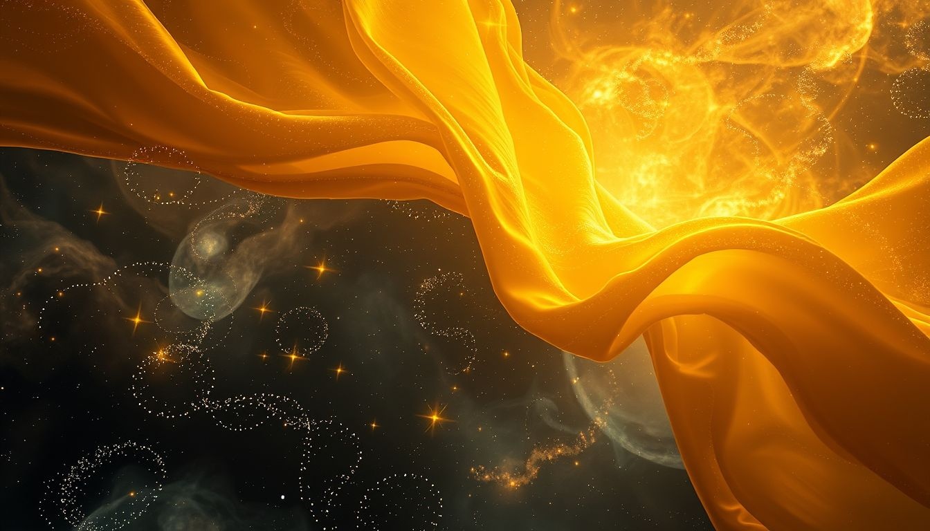 Gouden lakens symboliseren rijkdom en spirituele verlichting in dromen.