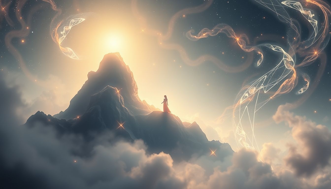 Het verlaten van Golgotha symboliseert acceptatie van offer en vergeving.