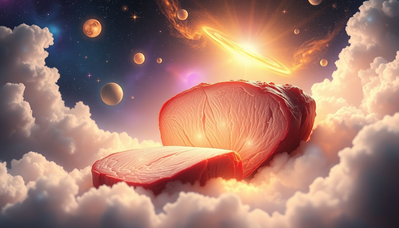 Dromen over varkenshaas symboliseert vaak succes en welverdiende beloning.