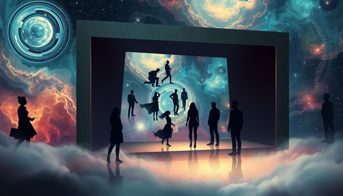 De theaterloge symboliseert macht, geheimen en sociale lagen.