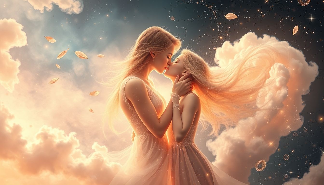 Een kus in droom 29 symboliseert vaak verzoening en nieuwe hoop.