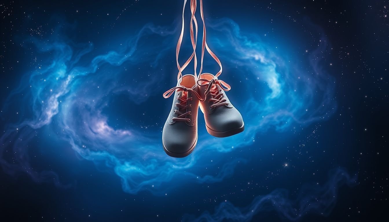 Veterschoenen symboliseren controle en stappen zetten in je leven.