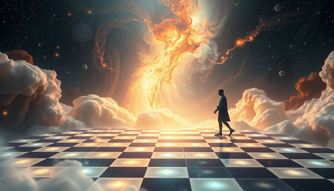 Dromen over dammen symboliseert strategisch denken tegenover onverwachte uitdagingen.