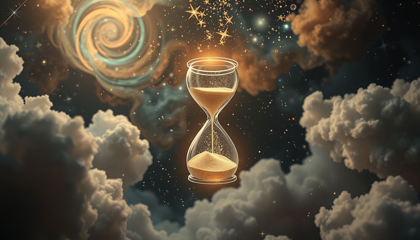 Droom 30 symboliseert tijdsdruk en vergankelijkheid in het leven.