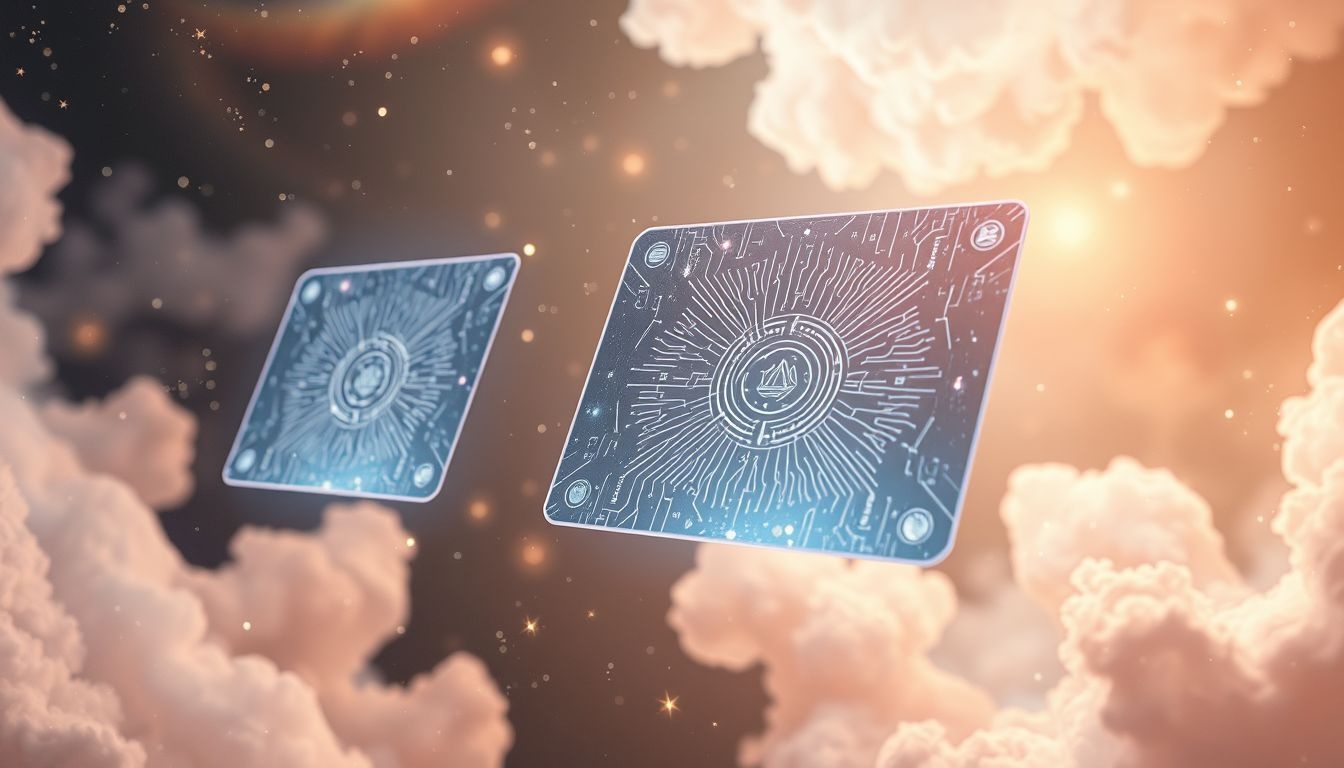 Dromen over virtuele creditcards symboliseren moderne financiële vrijheid en veiligheid.