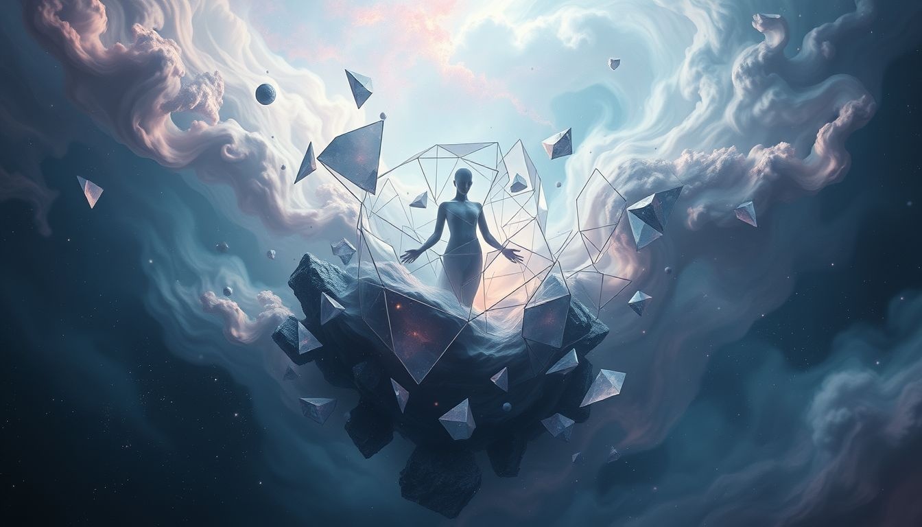 Gevangen zitten tijdens aardbeving symboliseert controleverlies in je leven.