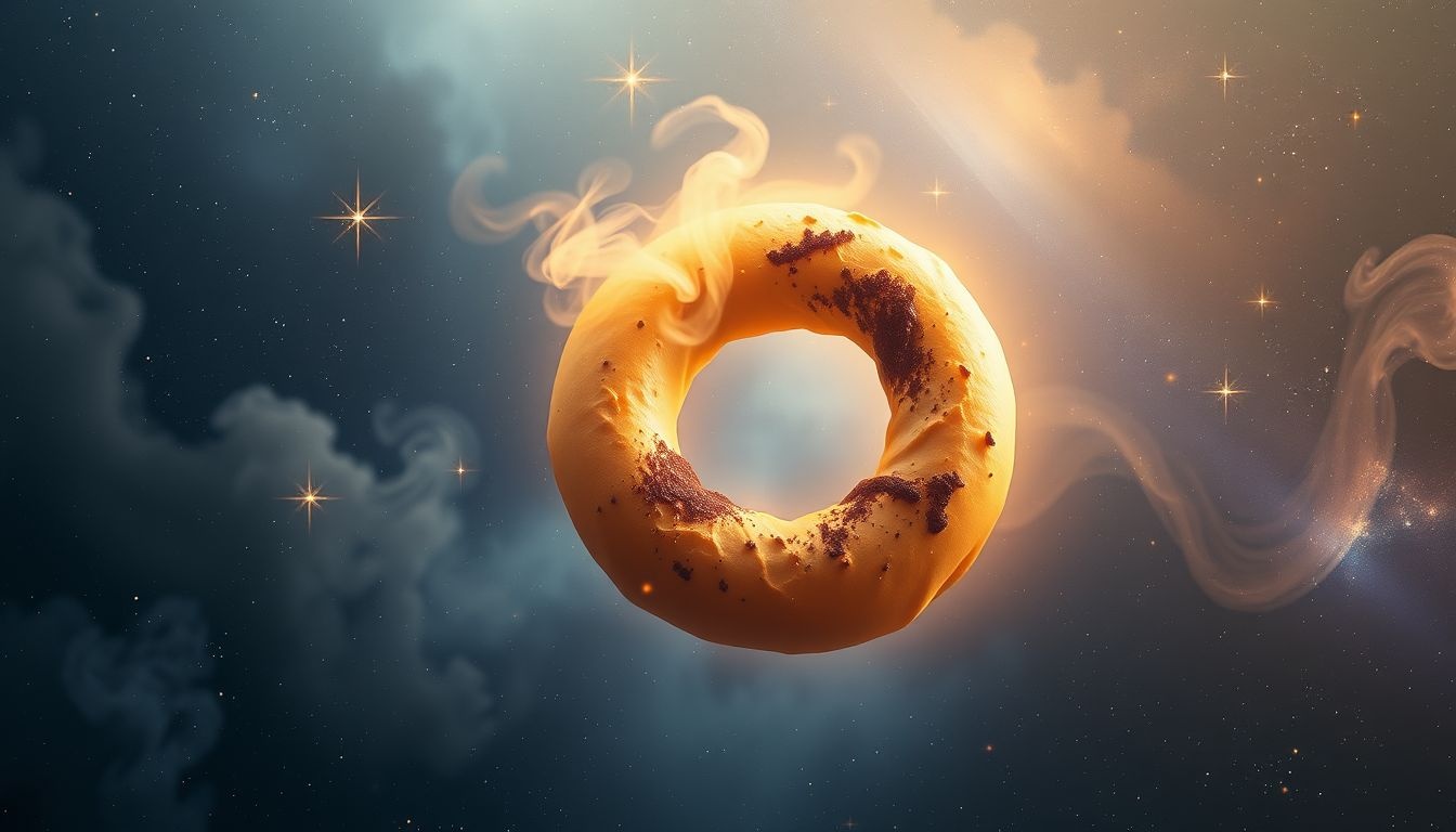 Een verbrande bagel in dromen symboliseert gemiste kansen.