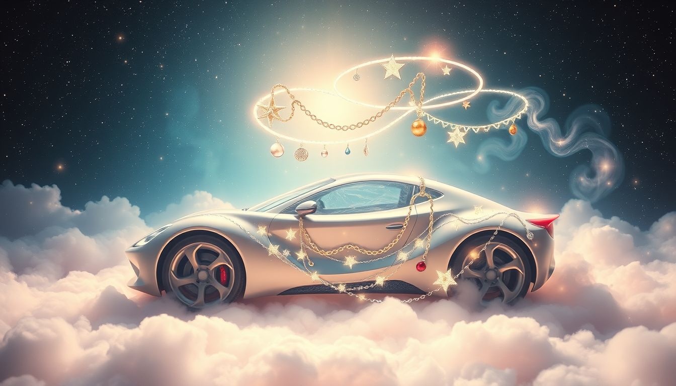 Dromen over auto-accessoires symboliseren zelfexpressie en persoonlijke groei.