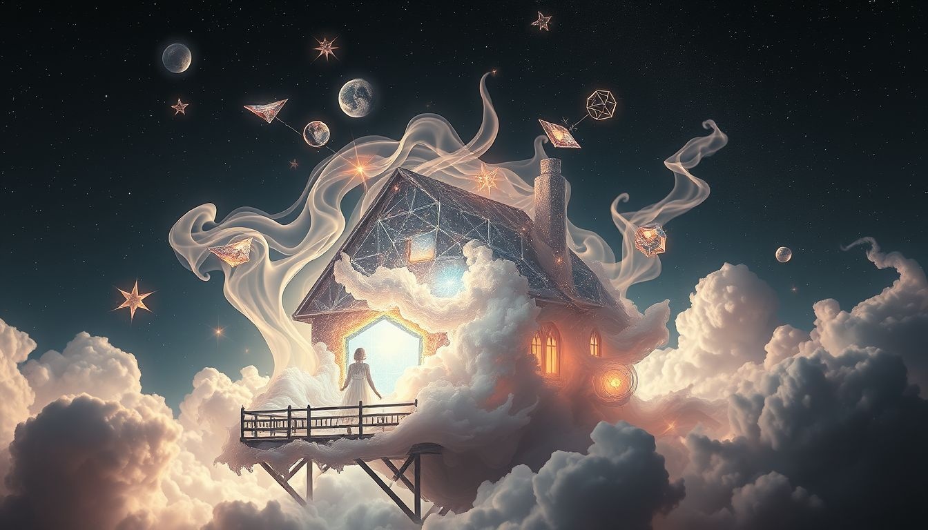 Een huis bouwen symboliseert persoonlijke groei en nieuwe kansen.