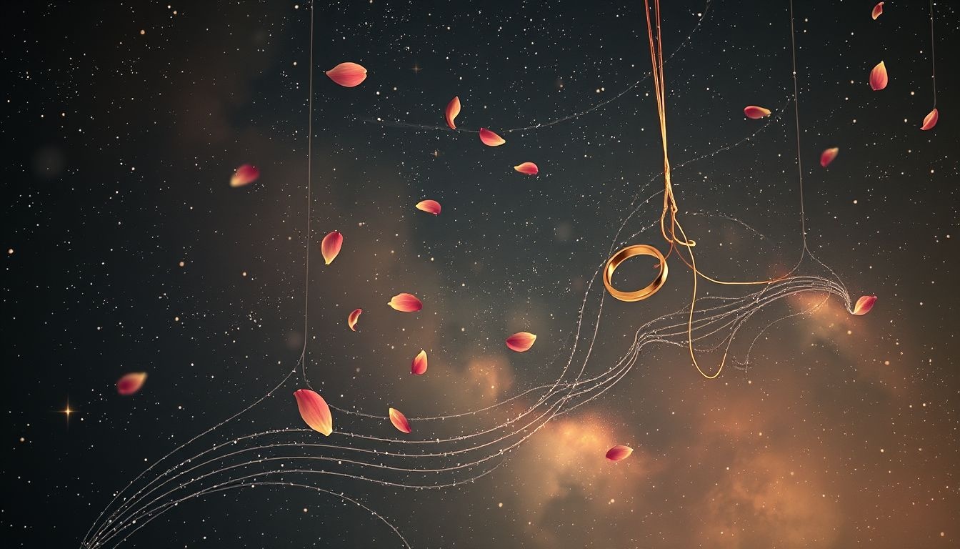 Een vergeten huwelijksaanzoek symboliseert gemiste kansen in liefde.