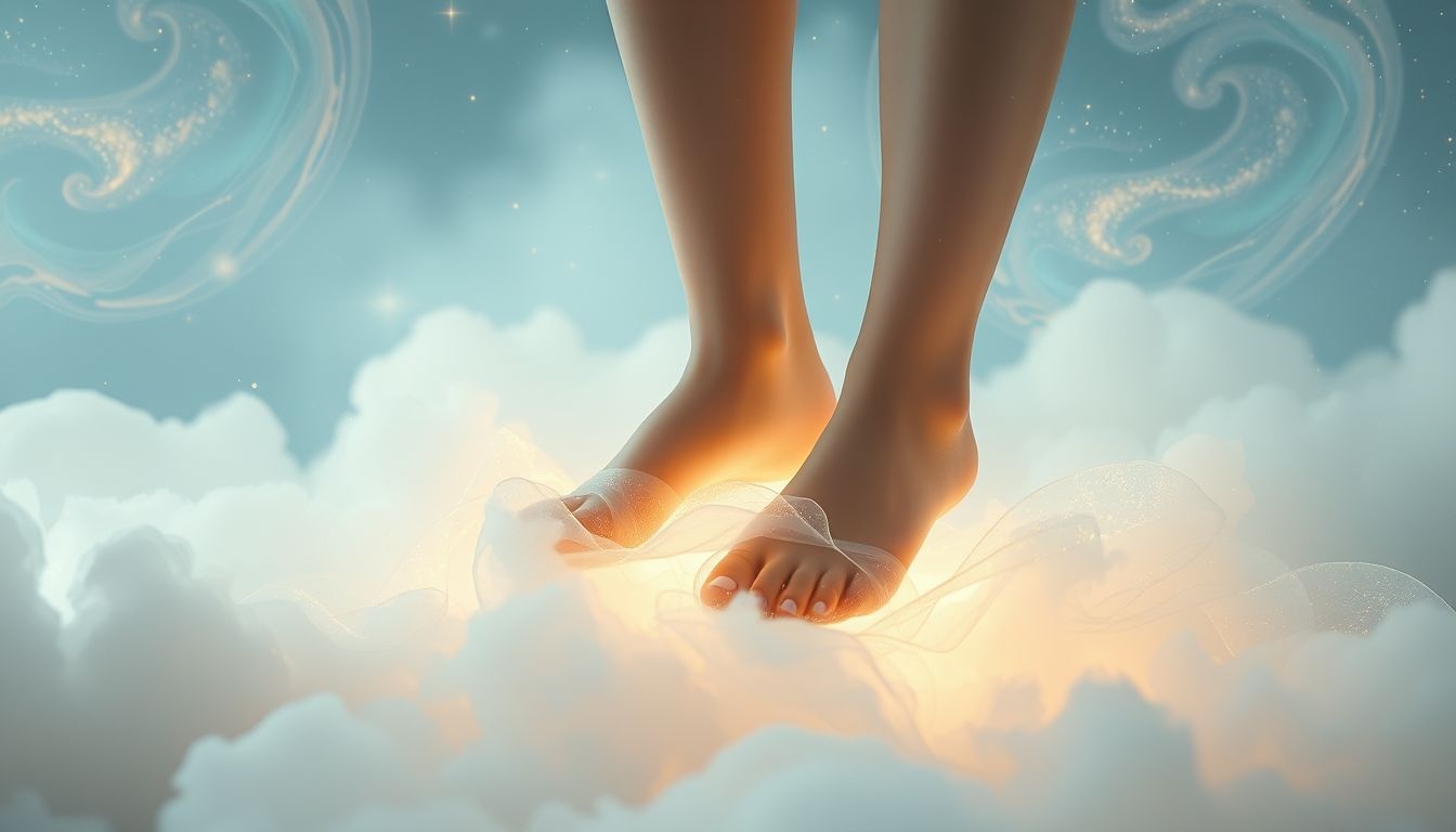 Dromen over nieuwe schoenen passen symboliseert nieuwe levensmogelijkheden en keuzes.