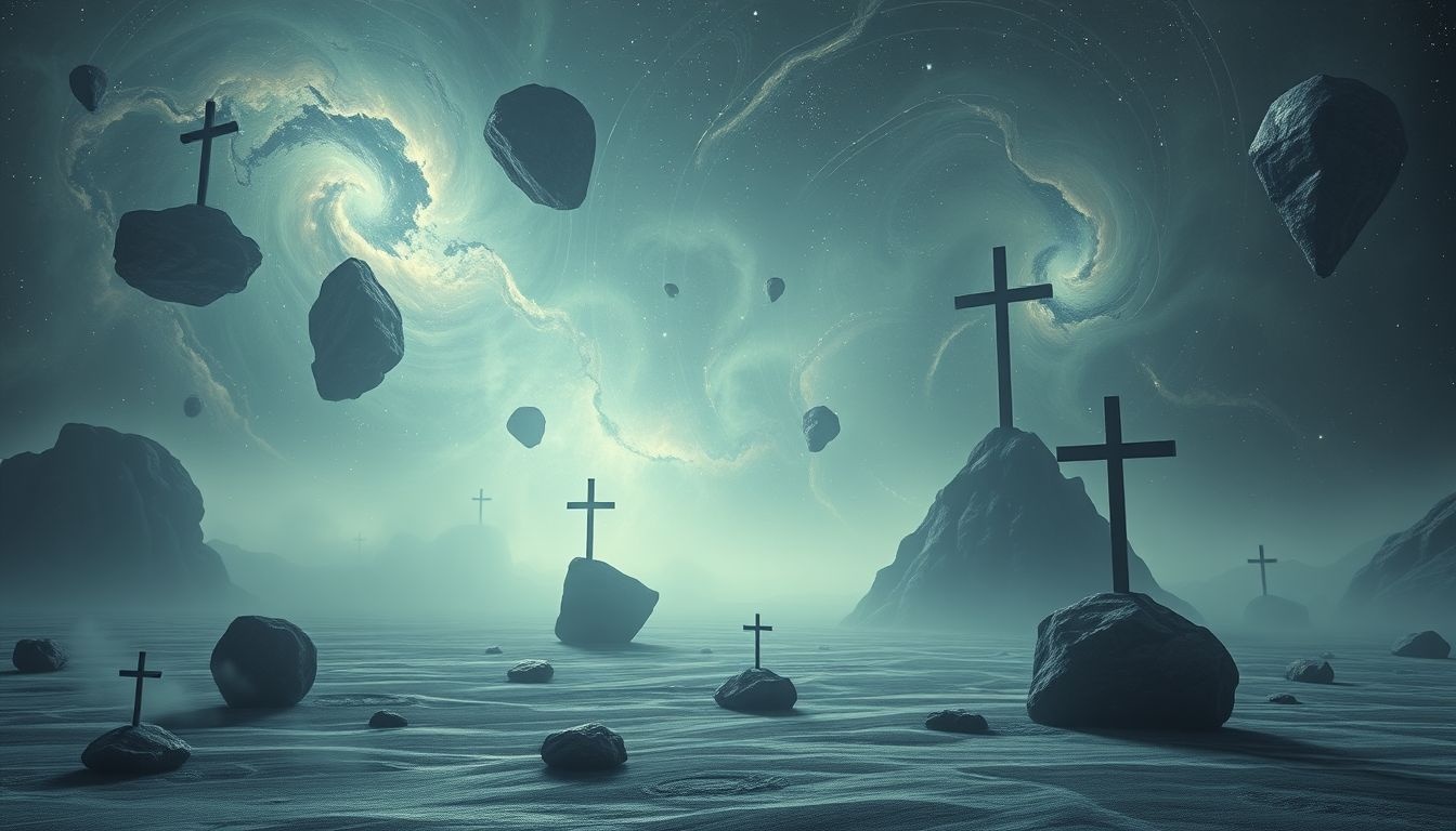 Droom 6 symboliseert innerlijke rust te midden van verlatenheid.