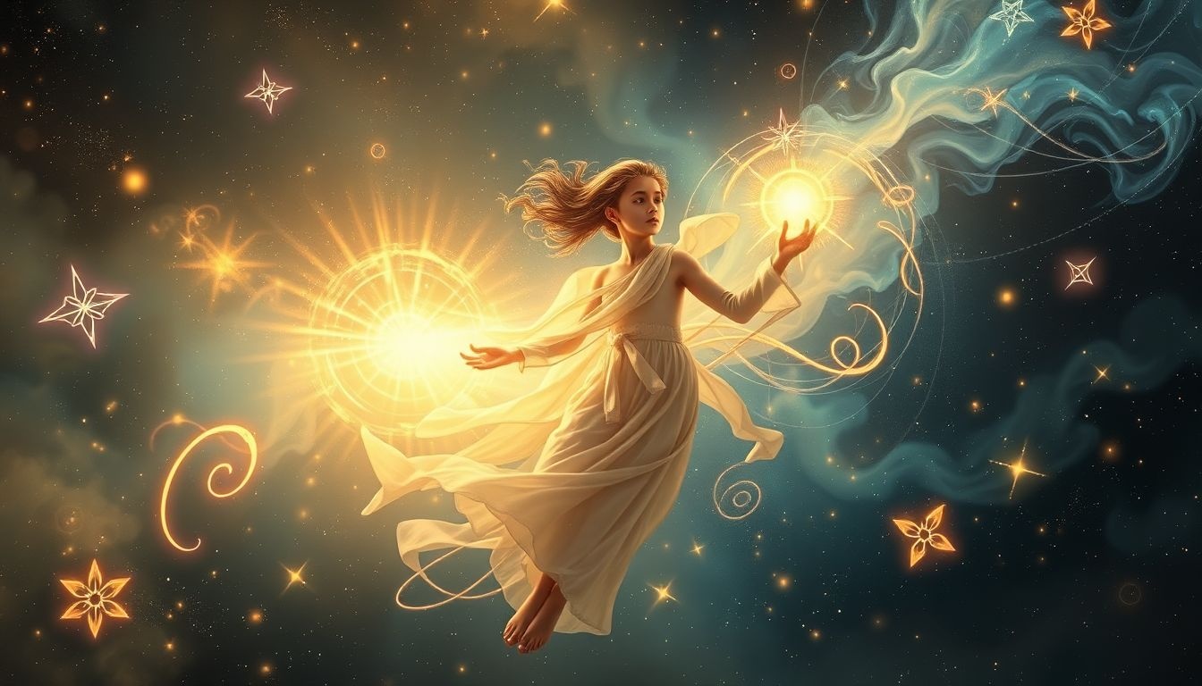 Een jonge fakir symboliseert spirituele groei en innerlijke kracht.