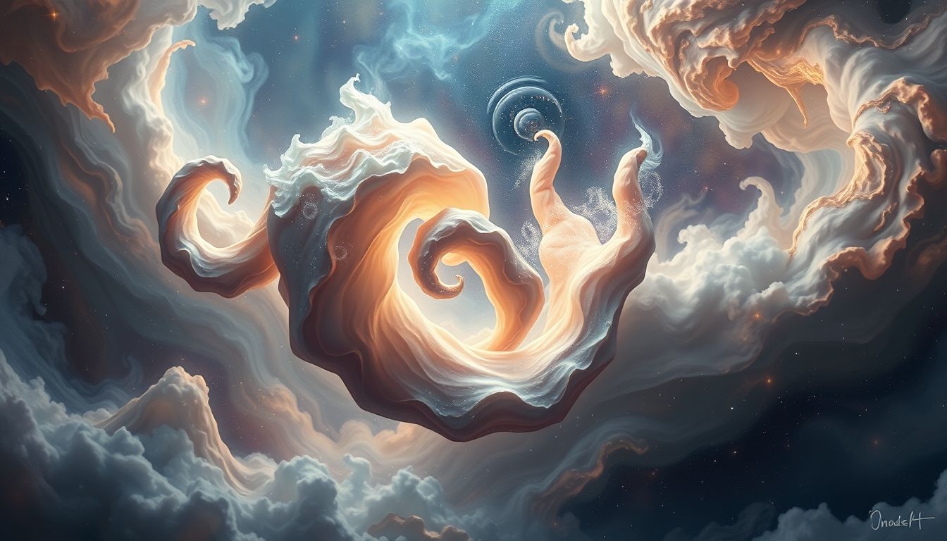 Het schoonmaken van knikknakken symboliseert innerlijke rust herstellen.