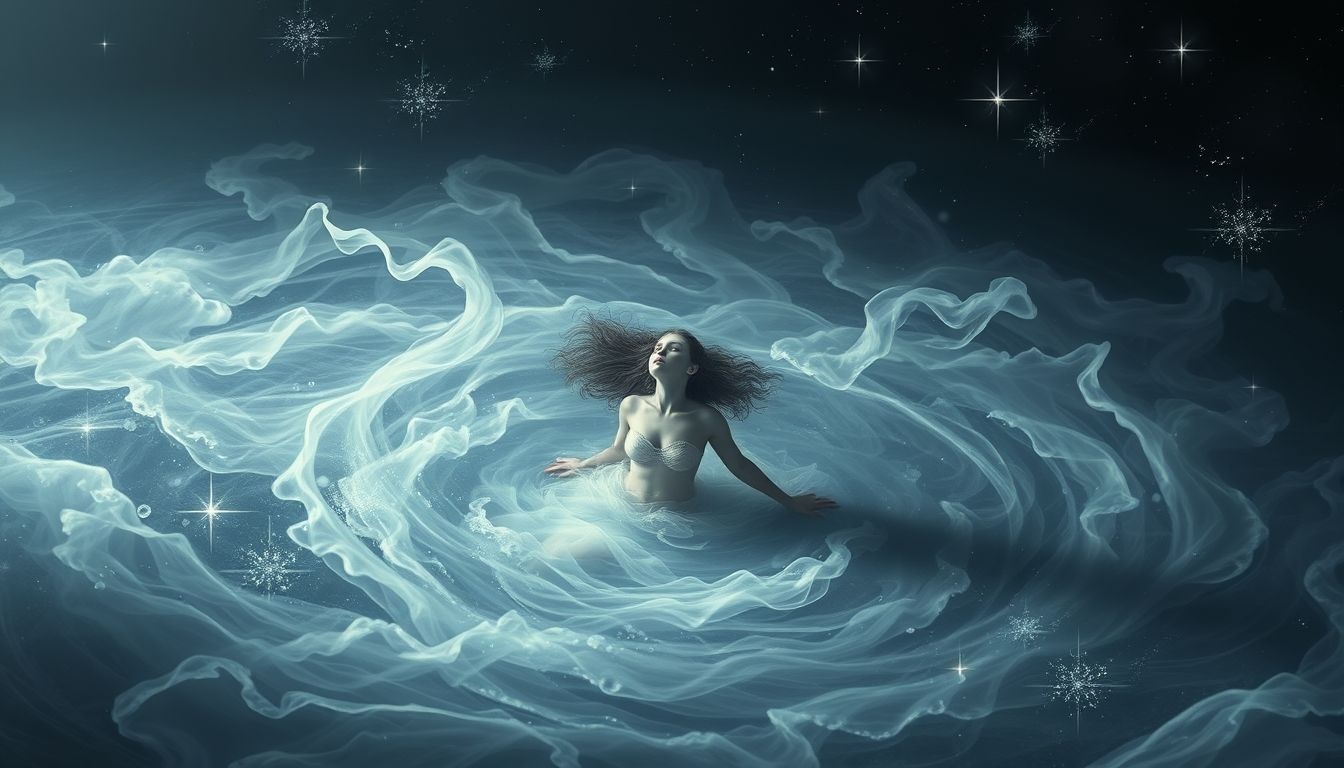 Droom 9 onthult verborgen emoties gesymboliseerd door troebel water.