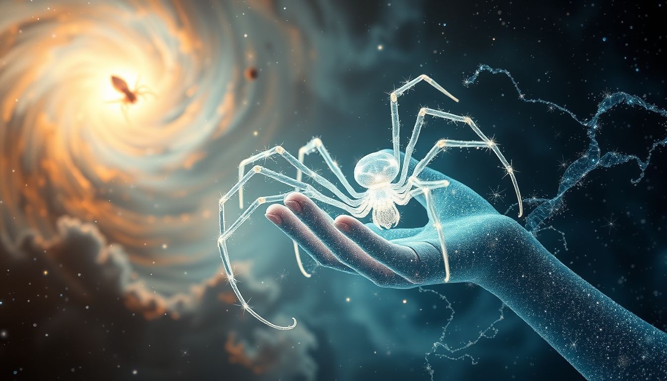 Dromen over spinnen doden wijzen vaak op zelfbescherming en kracht.