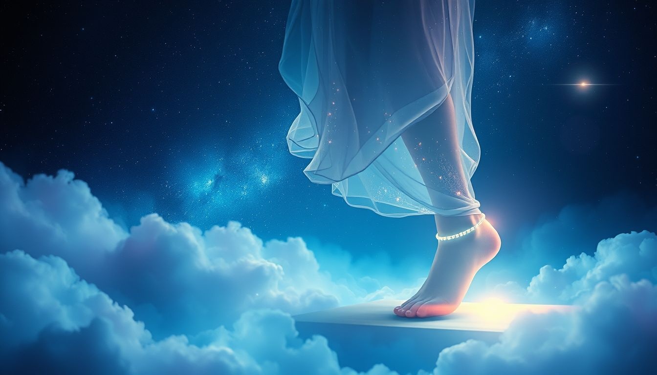 Lopen met een enkelband symboliseert vaak beperkte vrijheid in dromen.