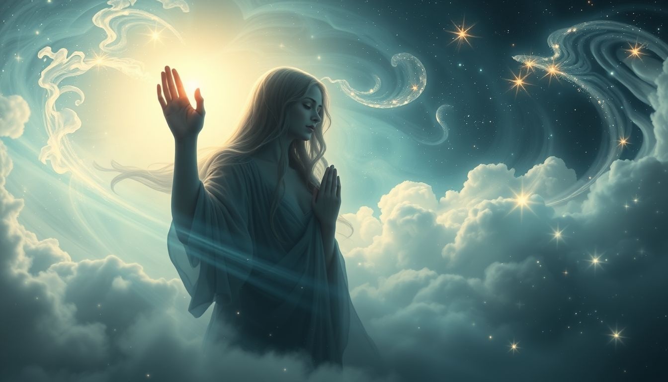 Dromen over Mohammed bidden symboliseert innerlijke rust en spirituele leiding.